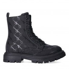 CALVIN KLEIN μποτάκι lace-up παιδικό V3A5-83415-1966999 μαύρο